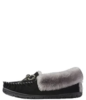 L.L.Bean Wicked Good Shearling Moccasin Slippers