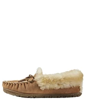 L.L.Bean Wicked Good Shearling Moccasin Slippers