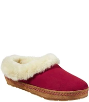 L.L.Bean Wicked Good Shearling Squam Lake Slippers