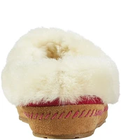 L.L.Bean Wicked Good Shearling Squam Lake Slippers