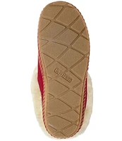 L.L.Bean Wicked Good Shearling Squam Lake Slippers