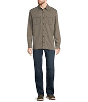 L.L.Bean Beanflex Performance Stretch Denim Long Sleeve Woven Shirt