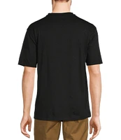 L.L.Bean Carefree Unshrinkable Traditional Fit Short Sleeve Henley T-Shirt