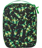 L.L.Bean Classic Green Dino Print Lunch Box