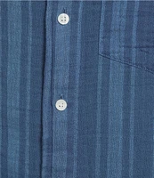 L.L.Bean Cloud Gauze Short Sleeve Woven Camp Shirt
