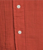 L.L.Bean Cloud Gauze Short Sleeve Woven Camp Shirt