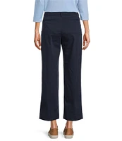 L.L.Bean Comfort Stretch Mid-Rise Wide-Leg Chino Pants