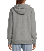 L.L.Bean Cozy Camp Knit Logo Graphic Hoodie