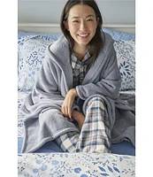 L.L.Bean Cozy Chenille Wearable Throw