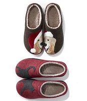 L.L.Bean Daybreak Scuff Motif 2 Cat Slippers