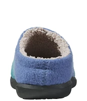 L.L.Bean Daybreak Scuff Motif 2 Ombre Tree Slippers