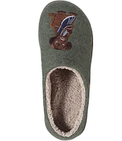 L.L.Bean Daybreak Scuff Puppies Motif Slippers