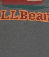 L.L.Bean Everyday Sunsmart Logo Detail Short Sleeve T-Shirt