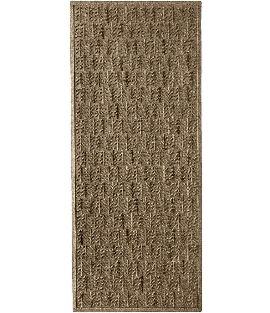 L.L.Bean Everyspace Recycled Waterhog Trees Runner Doormat
