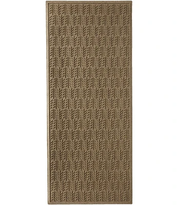 L.L.Bean Everyspace Recycled Waterhog Trees Runner Doormat
