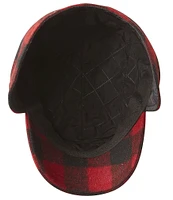 L.L.Bean Maine Guide Plaid Wool-Blend Cap