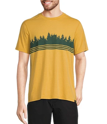 L.L.Bean Performance Stretch Everyday SunSmart Graphic Short Sleeve T-Shirt