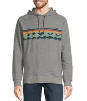 L.L.Bean Performance Stretch Mountain Graphic Camp Hoodie