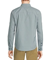 L.L.Bean Performance Stretch No Fly Zone Long Sleeve Woven Shirt