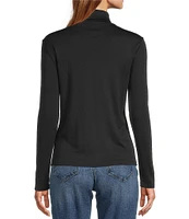 L.L.Bean Pima Cotton Long Sleeve Knit Turtleneck