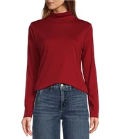 L.L.Bean Pima Cotton Long Sleeve Knit Turtleneck