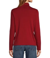 L.L.Bean Pima Cotton Long Sleeve Knit Turtleneck