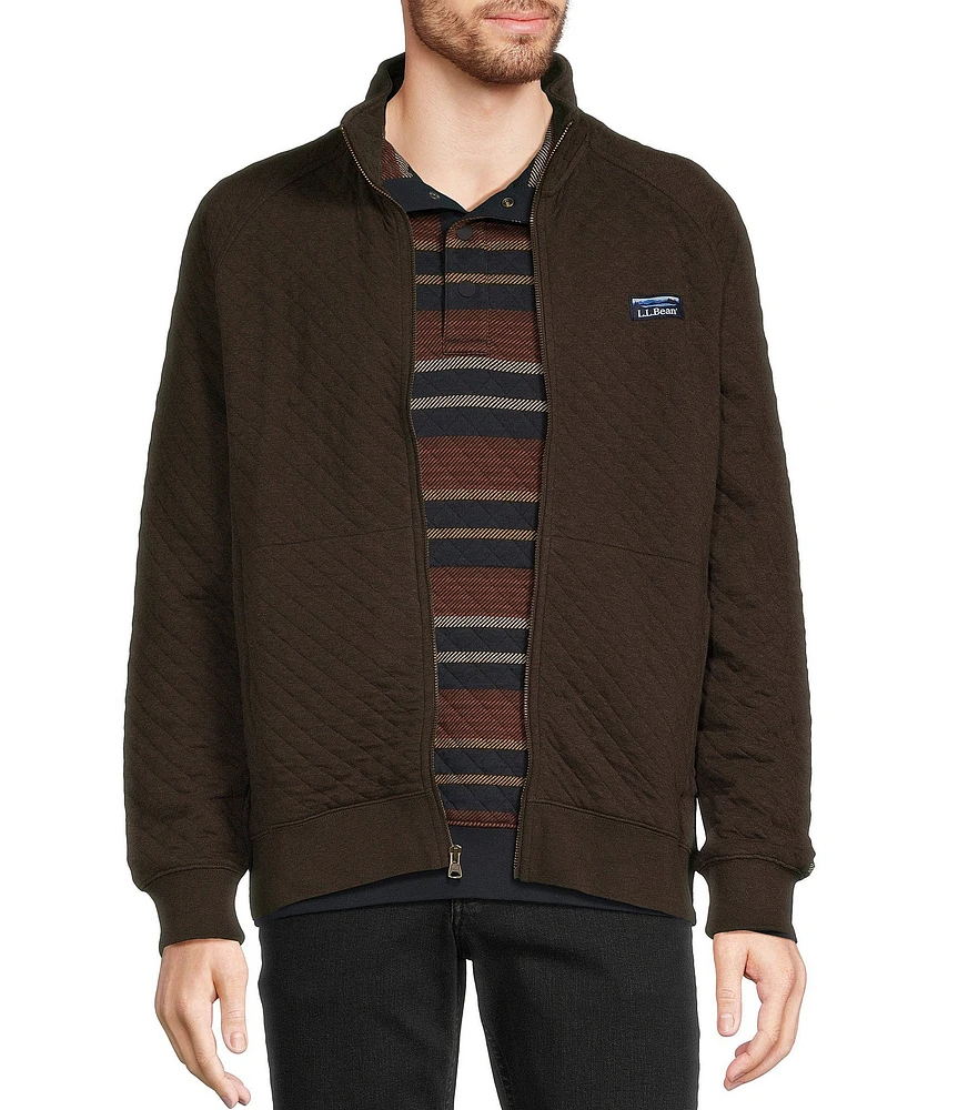 L.L.Bean Quilted Full-Zip Sweatshirt