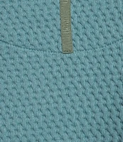 L.L.Bean Ridgeknit Crossneck Funnel Neck Long Sleeve Pullover