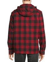 L.L.Bean Scotch Flannel Anorak Hoodie