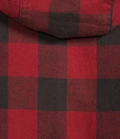 L.L.Bean Scotch Flannel Anorak Hoodie