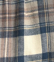 L.L.Bean Scotch Plaid Portuguese Flannel Long Sleeve Woven Shirt