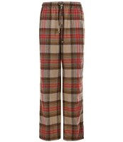 L.L.Bean Scotch Plaid Flannel Pajama Pants