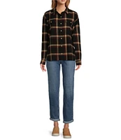 L.L.Bean Signature Camp Flannel Long Sleeve Shirt