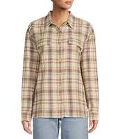 L.L.Bean Signature Camp Flannel Long Sleeve Shirt