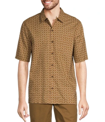 L.L.Bean Tropics Short Sleeve Woven Shirt