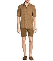 L.L.Bean Tropics Short Sleeve Woven Shirt