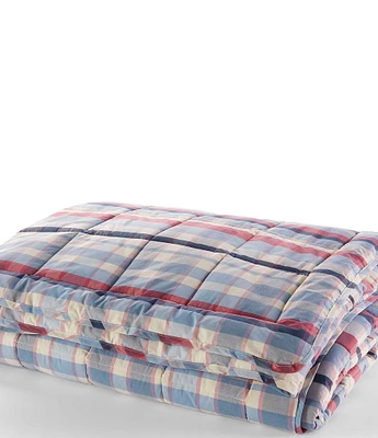 L.L.Bean Ultrasoft Plaid Cotton Comforter