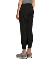 L.L.Bean Vista Camp Mid-Rise Tapered-Leg Pocketed Adjustable Drawcord Pull-On Cropped Joggers
