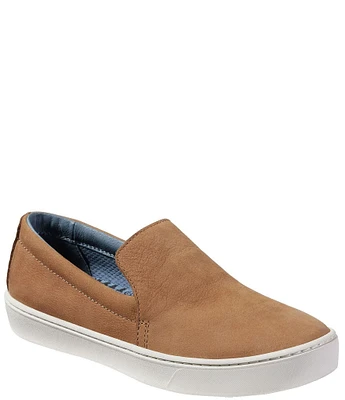 L.L.Bean Women's Eco Bay Leather Slip On Sneakers