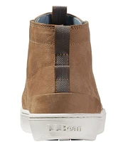 L.L.Bean Women's Eco Bay Leather Sneaker Booties