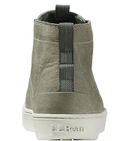 L.L.Bean Women's Eco Bay Leather Sneaker Booties