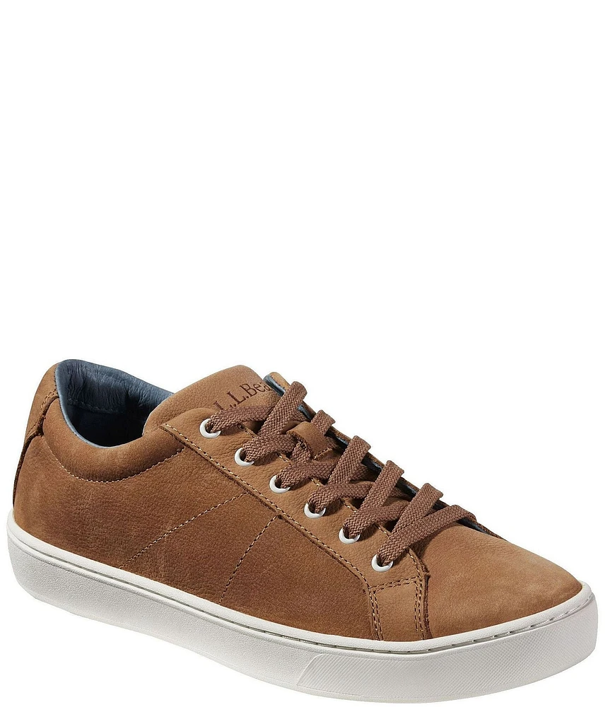 L.L.Bean Women's Eco Bay Nubuck Leather Sneakers