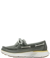 L.L.Bean Women's Kennebec Shoe 2-Eye Moc Boat Shoes