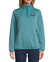 L.L.Bean Woven Thermal Efficient Airlight Knit Pullover