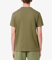 Lacoste Big & Tall Screen Print Short Sleeve Graphic T-Shirt