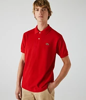 Lacoste Big & Tall Solid Pique Short Sleeve Polo Shirt