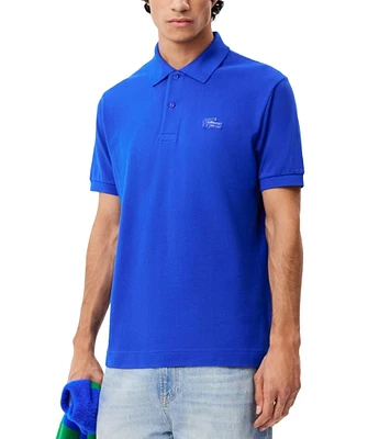 Lacoste Chest Logo Short Sleeve Polo Shirt