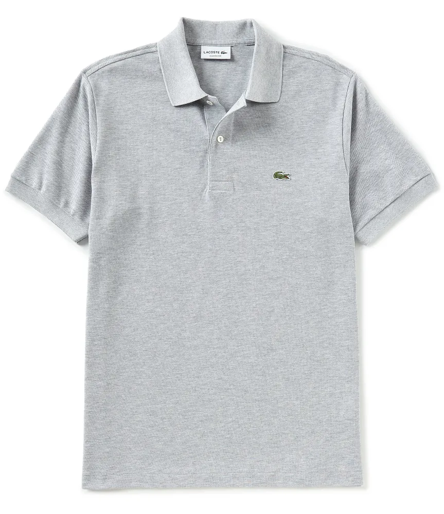 Lacoste Classic Chine Short-Sleeve Signature Polo Shirt