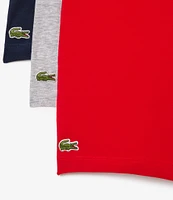 Lacoste French Flag 5#double; Inseam Boxer Briefs 3-Pack