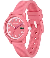 Lacoste Kid's 12.12 Three-Hand Light Silicone Strap Watch